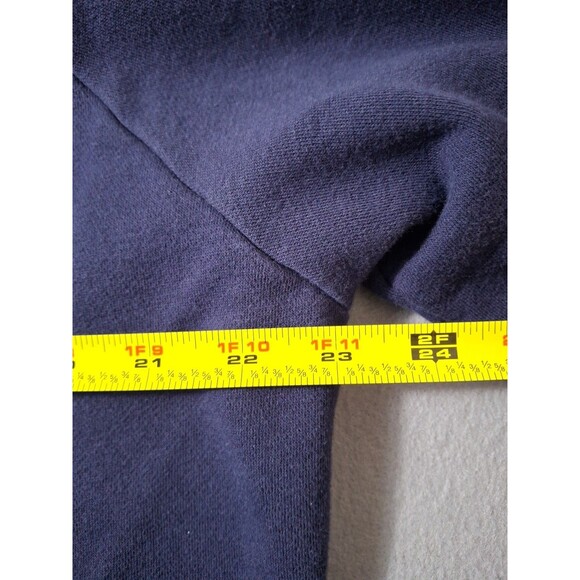 Under Armour Hoodie Mens Large Blue Pullover Sweatshirt Long Sleeve - Picture 7 of 7